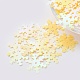 Accesorios de adorno paillette plástico / cuentas de lentejuelas PVC-E001-04-RC01-1