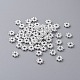 Alliage daisy séparateurs perles de style tibétain X-LF0991Y-NFS-1