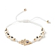 Ensemble de bracelets extensibles en perles heishi en argile polymère faits à la main BJEW-JB07349-01-2