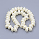 Handmade Porcelain Beads PORC-Q219-14x6-F25-2