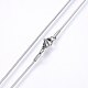 304 Stainless Steel Snake Chain Necklaces NJEW-F226-01P-02-2