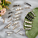 Pandahall elit 24 pièces 24 style en plastique imitation perle perlé épingle à nourrice broches ensemble SJEW-PH0001-10-5