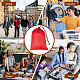 Bolsa de poliéster con cordón&nbsp;ABAG-WH0031-41B-5