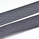 ギフト包装ラッピング用ポリエステルグログランリボン  グレー  7/8インチ（22mm）  約100ヤード/ロール（91.44メートル/ロール） SRIB-L017-022-077-1
