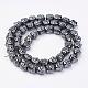 Non-magnetic Synthetic Hematite Beads Strands G-F396-15A-2
