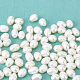 Nbeadsは天然の養殖淡水真珠ビーズ連売りを等級分けします  母の日ギフト用  ライス  ホワイト  6~7x5~5.5mm  穴：0.8mm  約46~52個/連  13.78インチ（35cm） PEAR-NB0001-30A-4