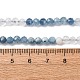 Природные Аквамарин бисер нитей&nbsp;G-C226-B03-4mm-6
