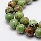 Naturali verde opale perle fili G-K209-04B-10mm-3