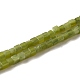 Hilos de jade xinyi natural / cuentas de jade del sur chino G-B064-A04-1