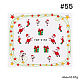 3D Christmas Nail Stickers MRMJ-Q058-2155-2
