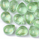 Perles de verre peintes par pulvérisation transparent GLAA-T017-01-M-2