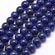 Chapelets de perle en lapis-lazuli naturel G-G953-03-10mm-1