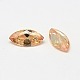 Cubic Zirconia Pointed Back Cabochons ZIRC-M003-10x5mm-001-2
