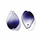 Two Tone Transparent Spray Painted Glass Pendants GLAA-S190-014D-01-2