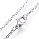 304 Stainless Steel Pendant Necklaces NJEW-G279-04P-3