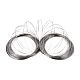 炭素鋼メモリーワイヤー  首輪ネックレス作り用  ネックレスワイヤー  ガンメタ色  22ゲージ  0.6mm  約900の円/ 1000 G MW11.5CM-NFB-2