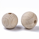 Perle di legno di faggio naturale WOOD-T020-01A-2