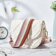 SUPERFINDINGS 1pc 79-140cm Long Rosy Brown Adjustable Bag Straps 40mm Wide Shoulder Canvas Straps Replacement Bag Belt with Light Gold Alloy Adjuster Shoulder for Bag FIND-WH0077-83-3
