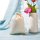 Benecreat 25pcs bolsas de arpillera con cordón bolsas de regalo bolsa de joyería para el banquete de boda y manualidades de diy - 9 x 6.7 pulgadas ABAG-BC0001-07A-17x23-2