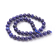 Natural Lapis Lazuli Beads Strands X-G-G087-4mm-2