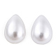 Cabujones de perlas de imitación de plástico ABS SACR-T015-13-01-4