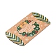 Scatole di cuscini di cartone per caramelle a tema natalizio CON-G017-02I-4