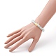 Stretch-Armband aus transparenten Acrylperlen für Kinder BJEW-JB06507-5