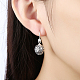 925 Sterling Silver Earrings EJEW-BB17730-7