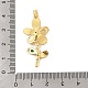 Латунные микро проложить кубического циркония подвески KK-R100-03G-3