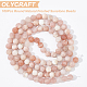 OLYCRAFT 100 Pcs Round Natural Sunstone Beads 6mm Round Smooth Gemstone Beads Crystal Energy Loose Beads for Jewelry Bracelet Necklace Earring Making DIY Craft G-OC0001-37-4
