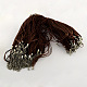 Cordon de collier de multi-brins pour la fabrication de bijoux NJEW-R217-07-1