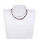 Плетеные ожерелья из искусственной замши NJEW-JN02505-01-4