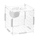 Пластиковый ящик для разведения рыб DIY-WH0453-46A-1