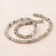 Chapelets de perles rondes en labradorite naturelle G-I168-03-6mm-2