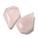 Ciondoli quazo rosa naturale G-G052-A02-2