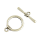 Tibetan Style Alloy Toggle Clasps TIBE-1099-AS-FF-1