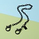 Персонализированные ожерелья-цепочки из абс-пластика NJEW-JN03220-09-4