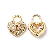 Латунные микро проложить кубического циркония подвески KK-M233-26G