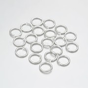 Латунные кольца прыжок открыт KK-E647-17S-3mm