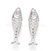 Латунные микро проложить кубического циркония подвески KK-T071-37P