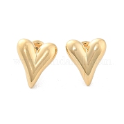Серьги-гвоздики из нержавеющей стали 304 EJEW-H115-31G