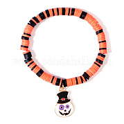Призрачные полимерные глиняные браслеты heishi stretch BH7010-21