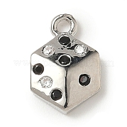 Латунные микро проложить кубического циркония подвески KK-I276-39P