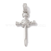 Подвески из латуни и кубического циркония KK-L216-054P-01