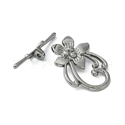 Сплавочные застежка тоггл тибетского стиля K095R052
