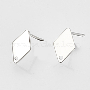Accessoires de clous d'oreilles en laiton KK-N186-60P