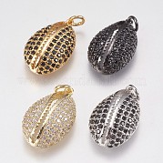Латунные микро проложить кубического циркония подвески KK-I614-067