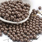 Выпечка краска стеклянные бусины SEED-A034-02H