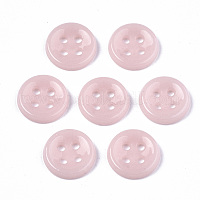 500pcs/lot 6mm 2 holes Round Resin Mini Tiny Buttons Sewing