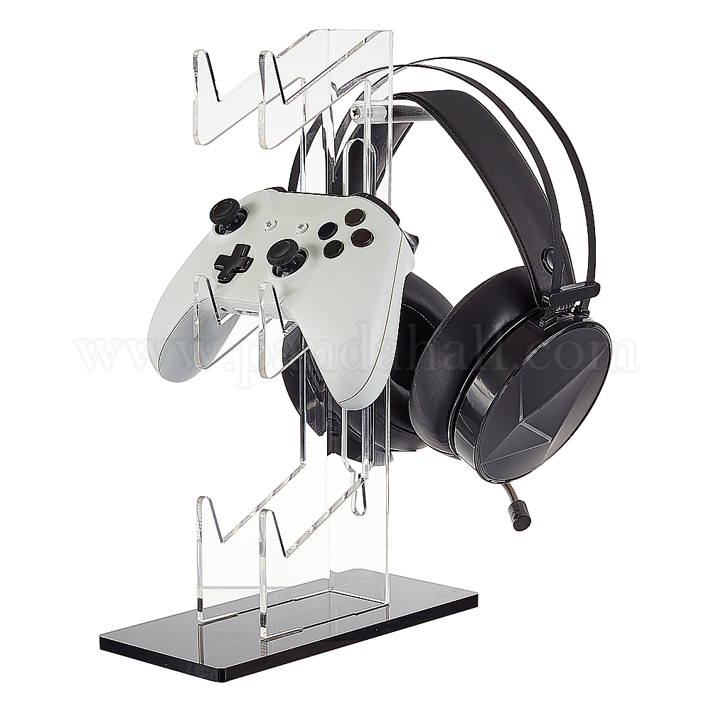 Wholesale 3Tier Transparent Acrylic Game Controller Display Stand